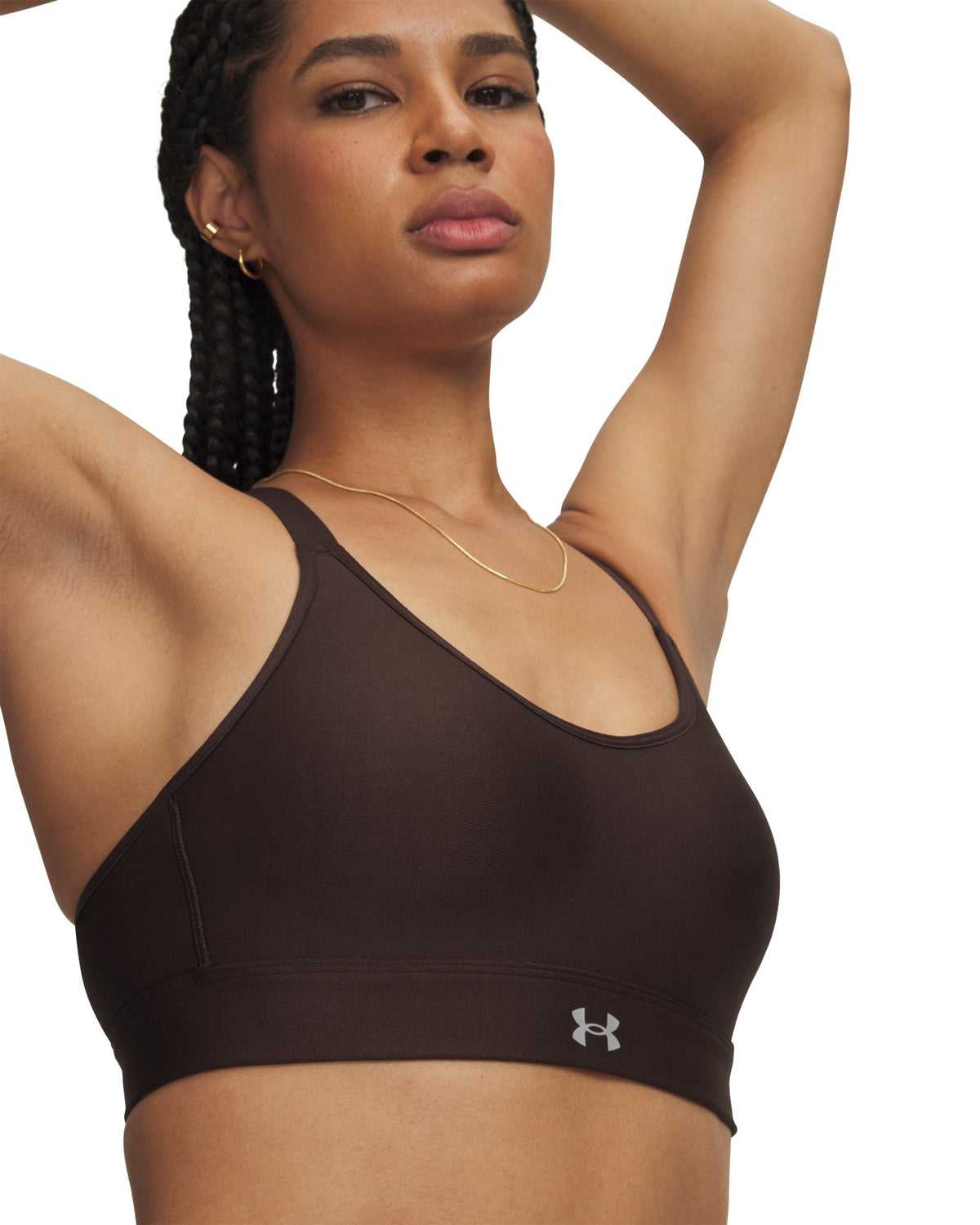 UA Continuum Mid Women's Sports Bra - Blue