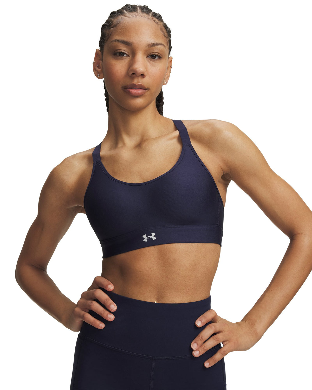 UA Continuum Mid Women's Sports Bra - Blue