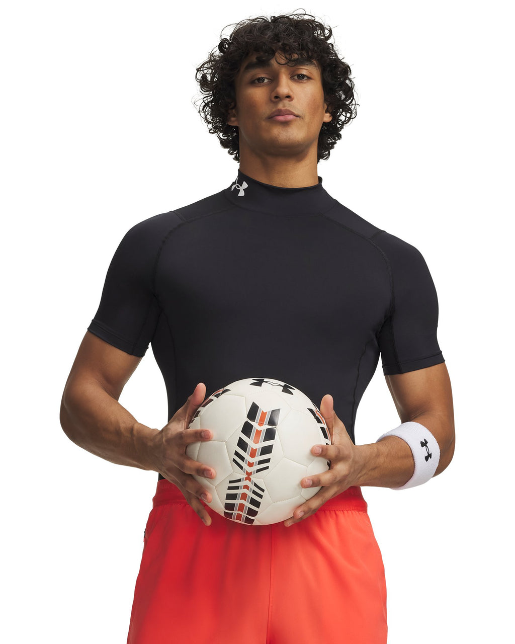 HeatGear® Compression Men's Mock Short Sleeve - Black
