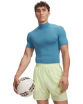 HeatGear® Compression Men's Mock Short Sleeve - Blue