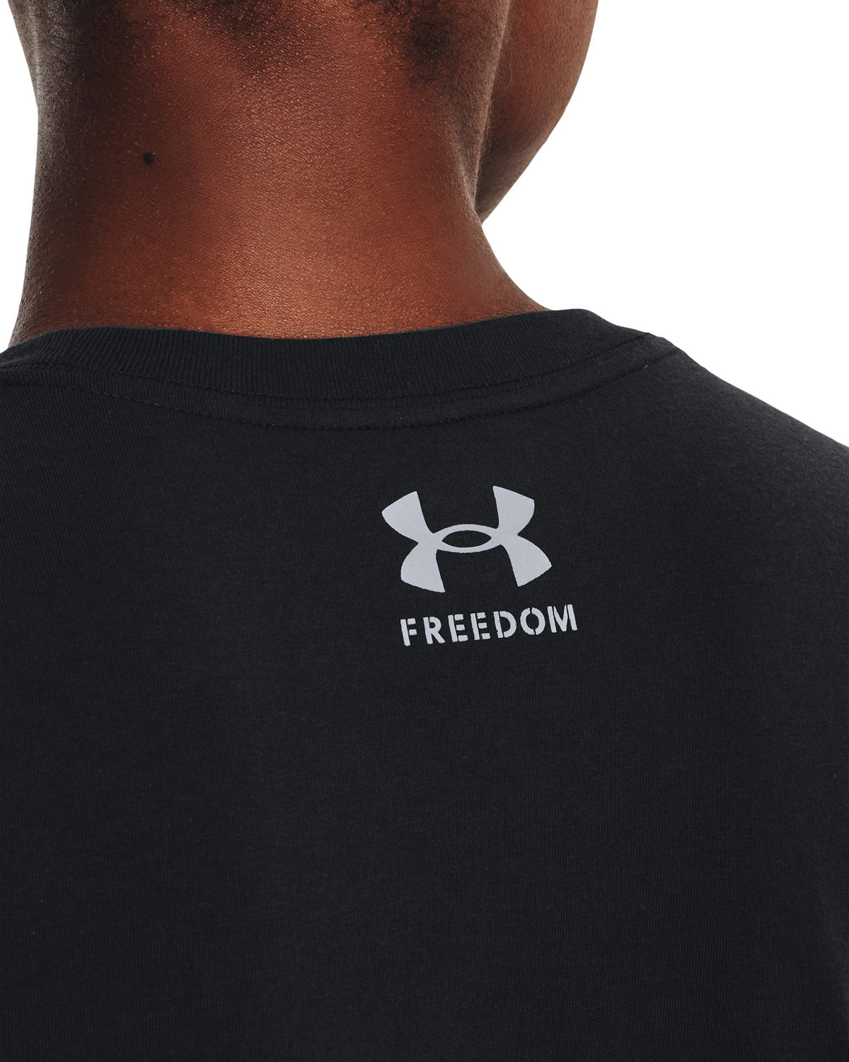 UA Freedom Flag Women's T-Shirt - Black