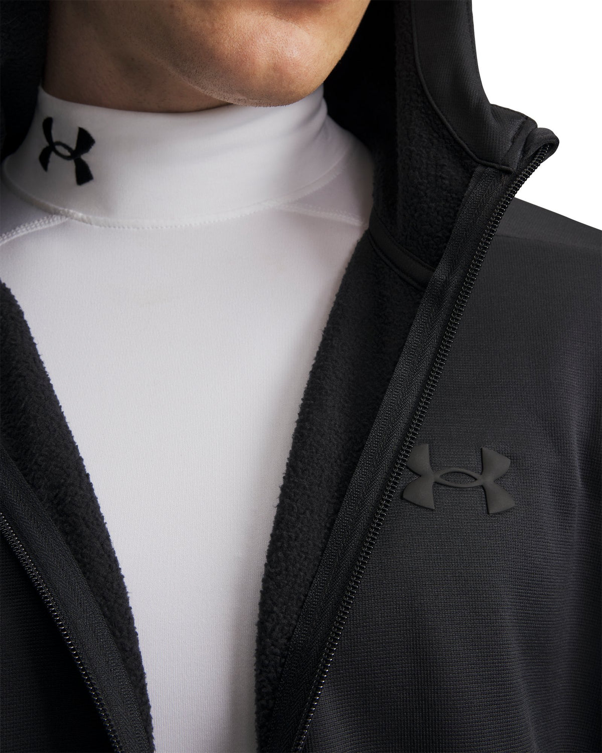 Armour Fleece® Men's Full-Zip Hoodie - Black