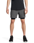 UA Vanish Woven Men's 2-in-1 Shorts - Gray