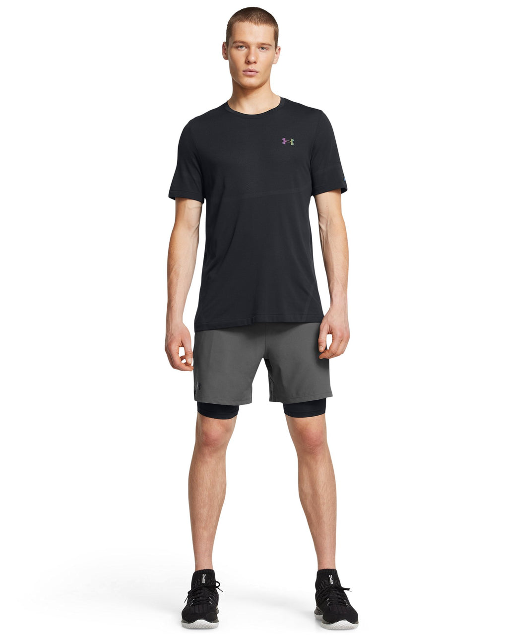 UA Vanish Woven Men's 2-in-1 Shorts - Brown