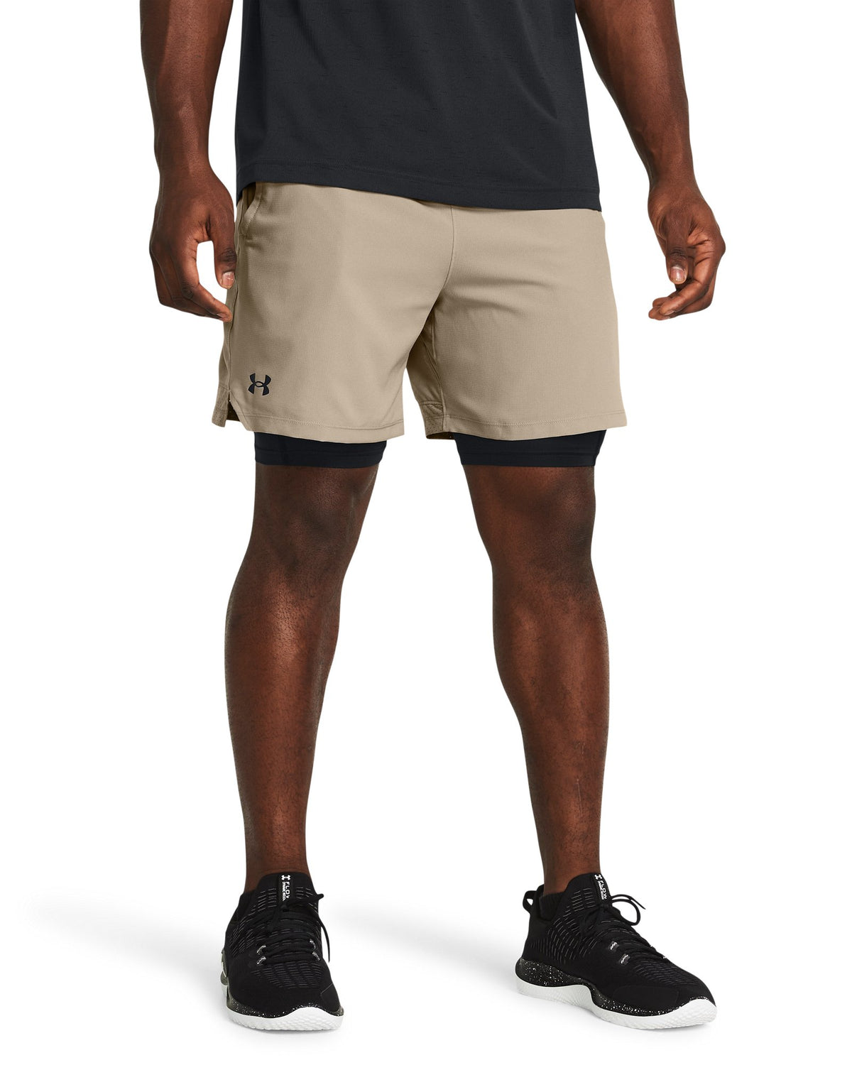 UA Vanish Woven Men's 2-in-1 Shorts - Brown