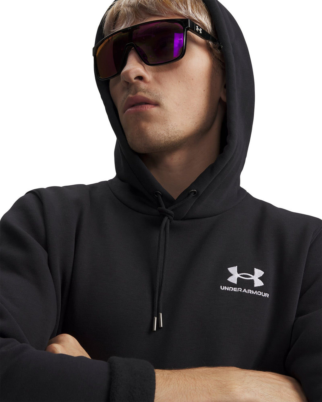 UA Icon Fleece Men's Hoodie - Gray