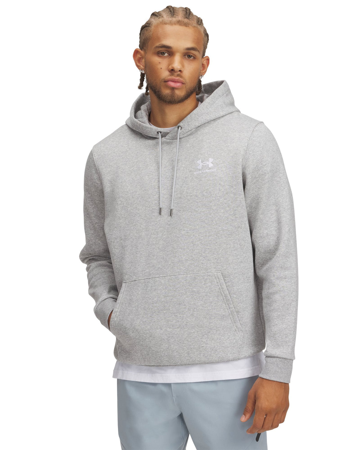 UA Icon Fleece Men's Hoodie - Gray