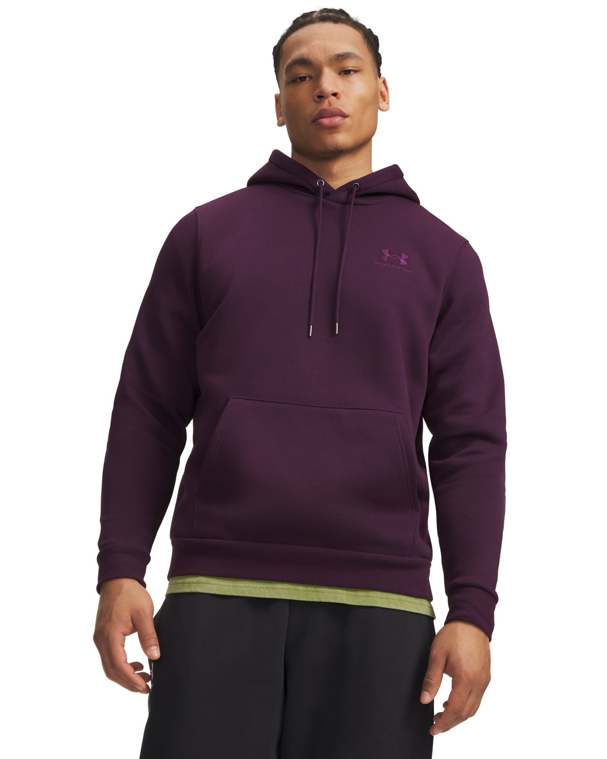 UA Icon Fleece Men's Hoodie - Purple