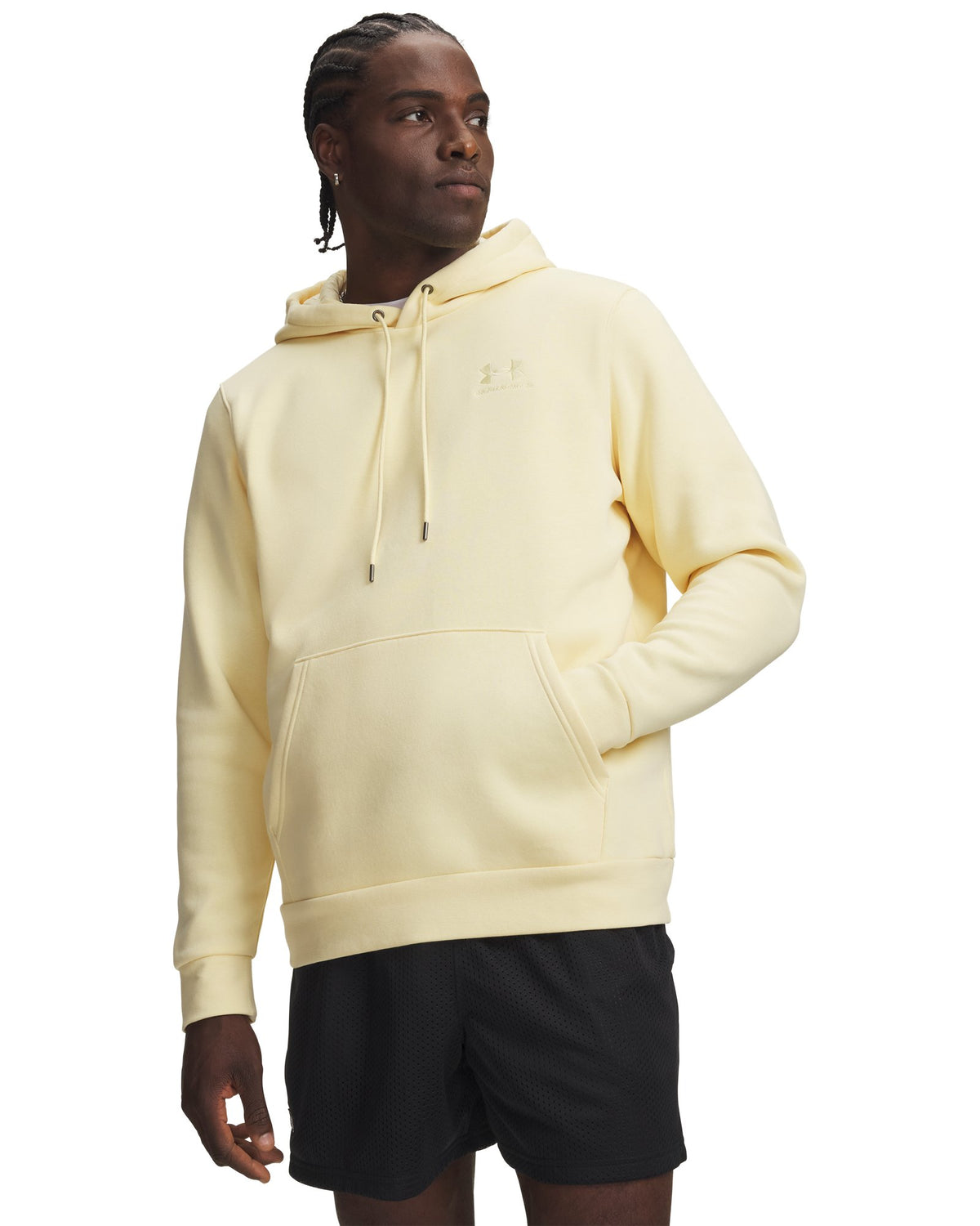 UA Icon Fleece Men's Hoodie - Yellow