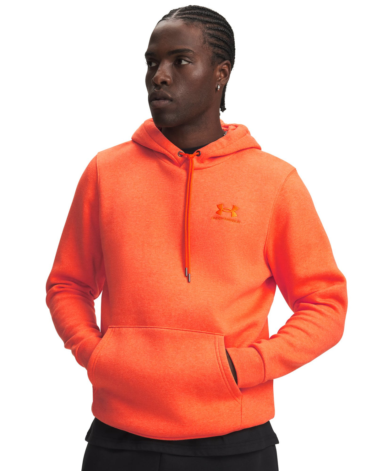 UA Icon Fleece Men's Hoodie - Orange