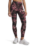 UA Motion Printed Women's Ankle Leggings - White