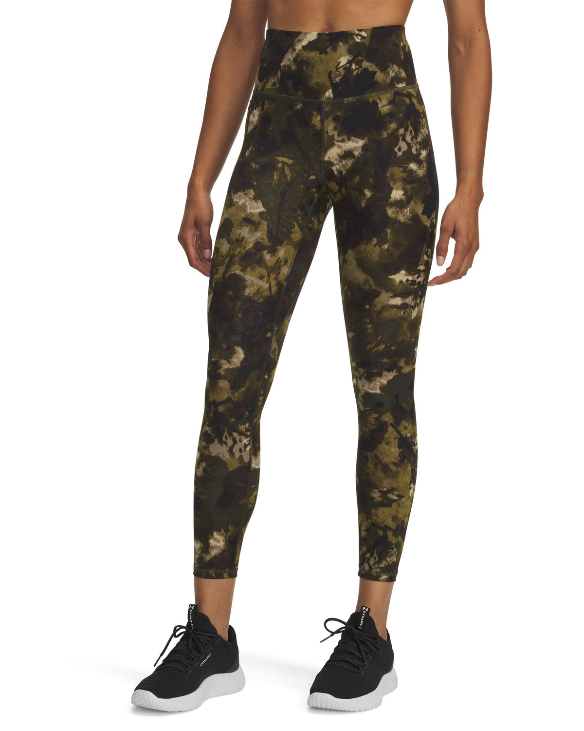 UA Motion Printed Women's Ankle Leggings - Brown