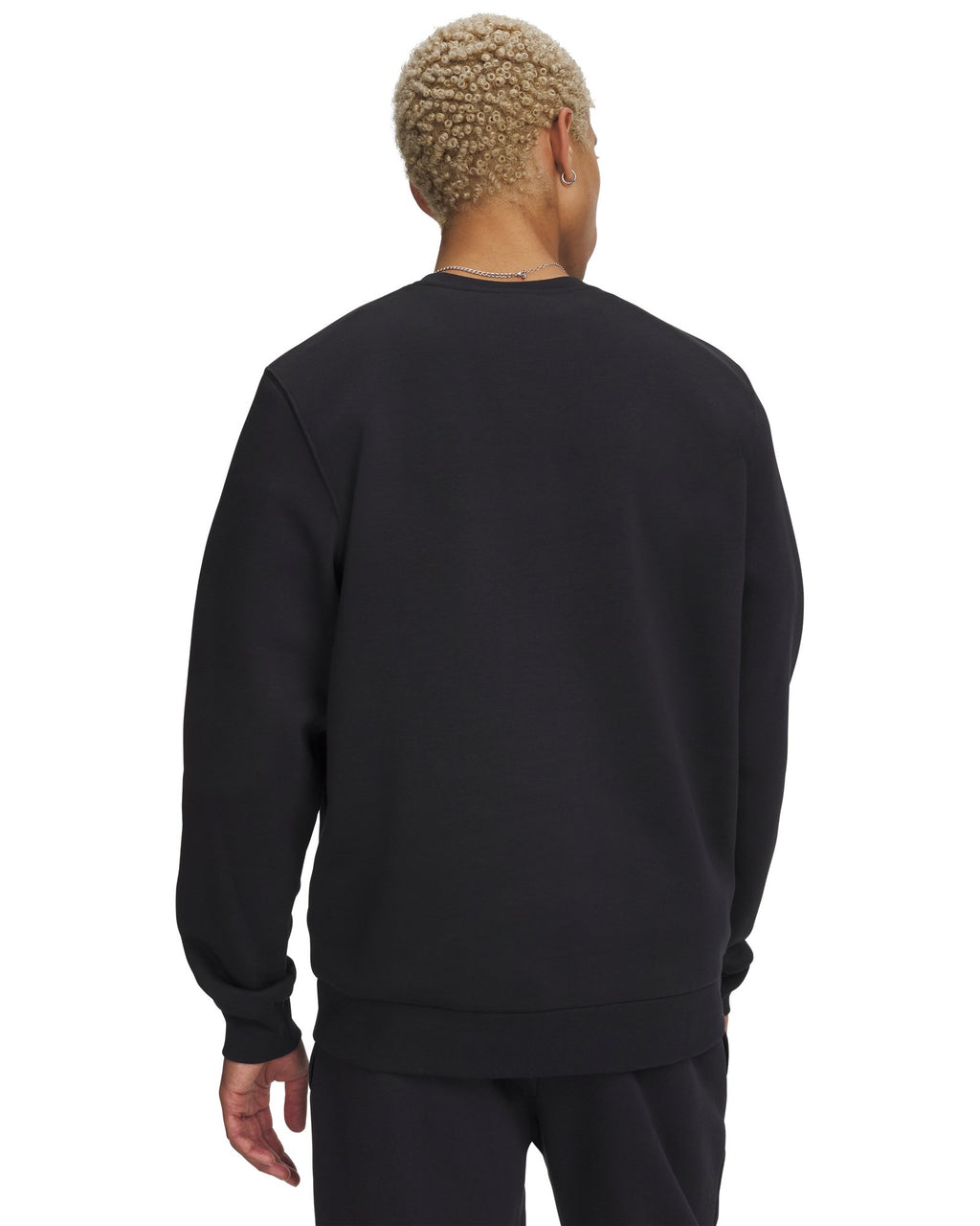 UA Icon Fleece Men's Crew - Black