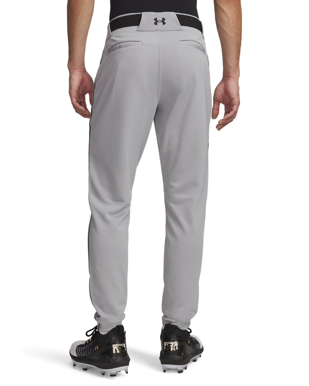 UA Utility Piped Men's Baseball Pants - Gray