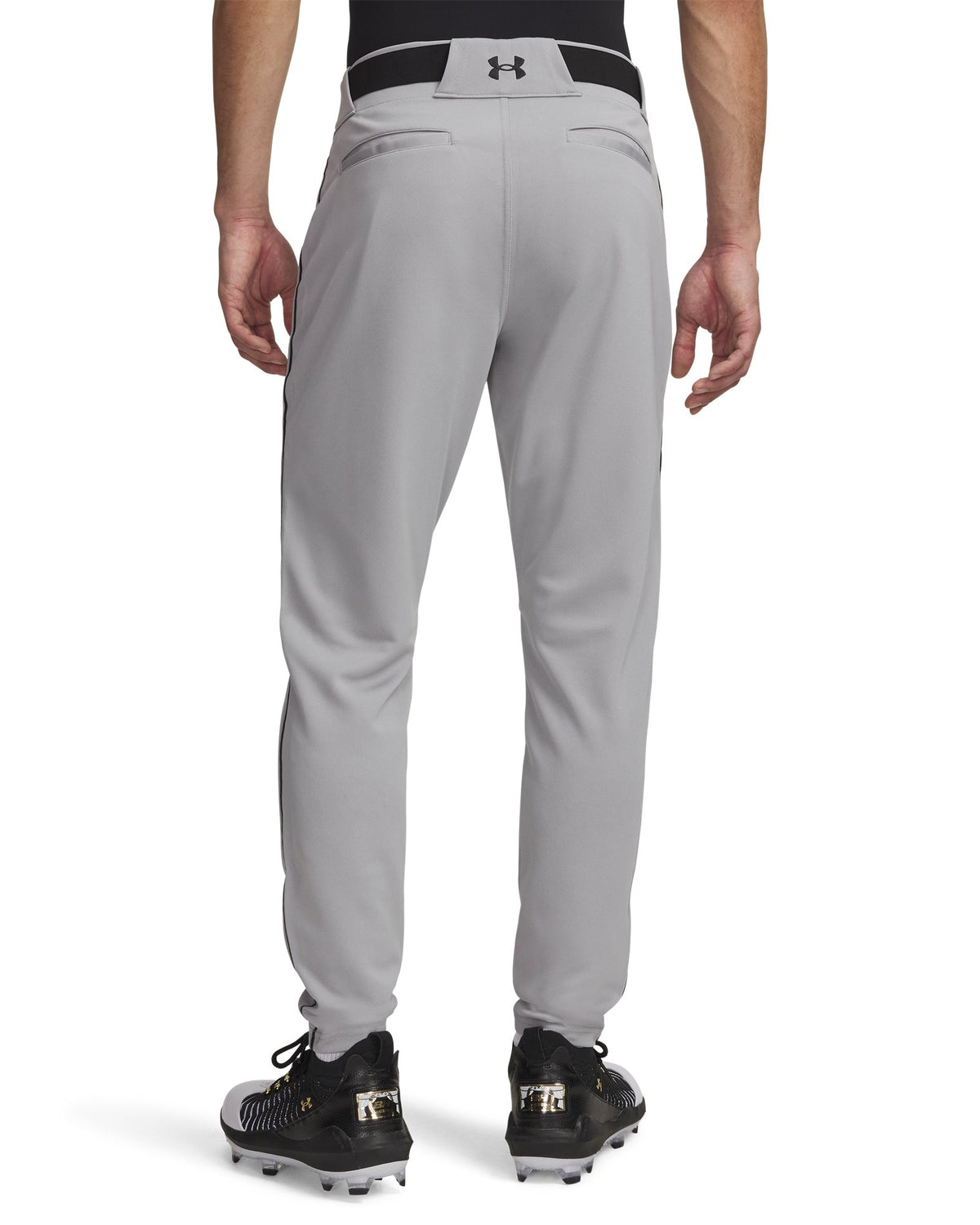 UA Utility Piped Men's Baseball Pants - Gray