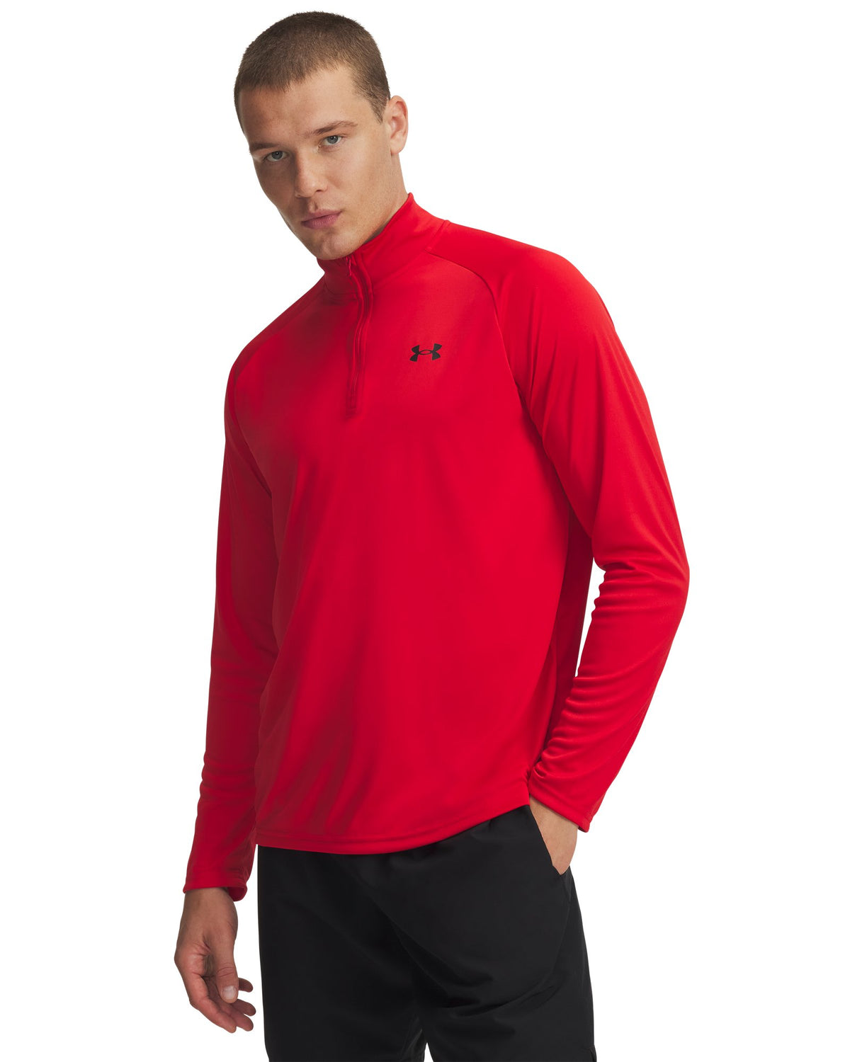 UA Velocity 2.0 Men's ¼ Zip - Red