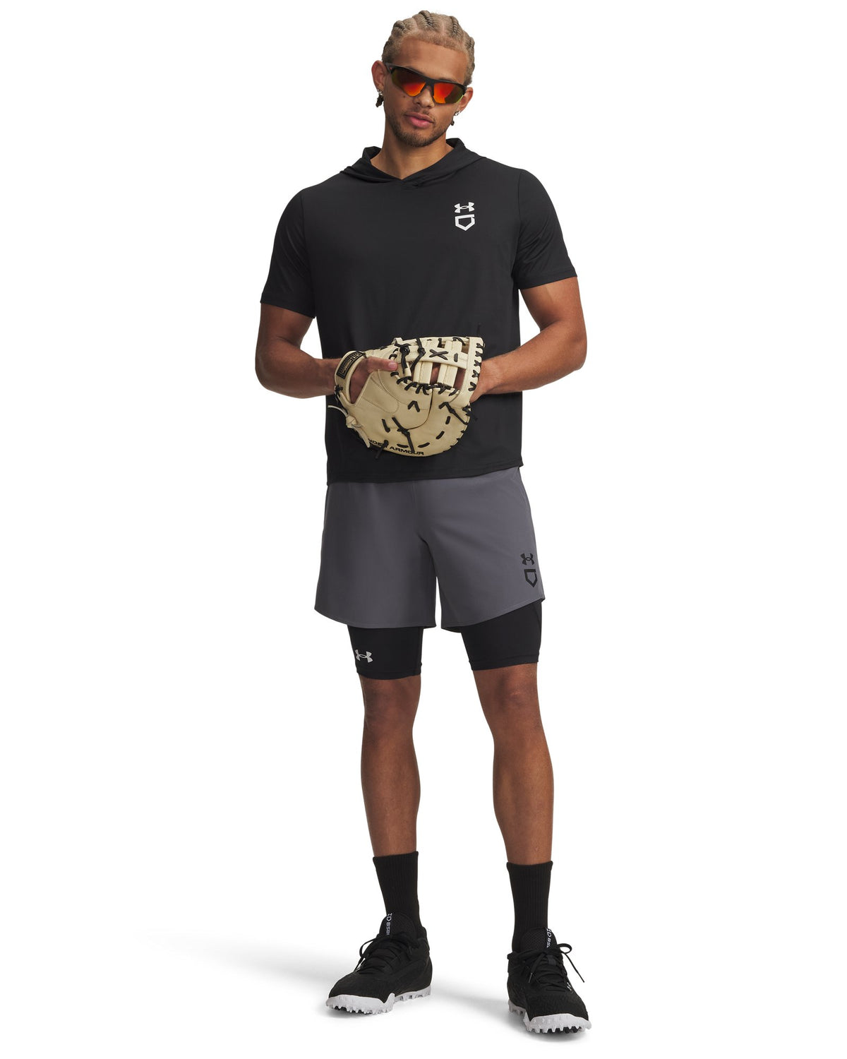 UA Utility Men's Slider Shorts - Black