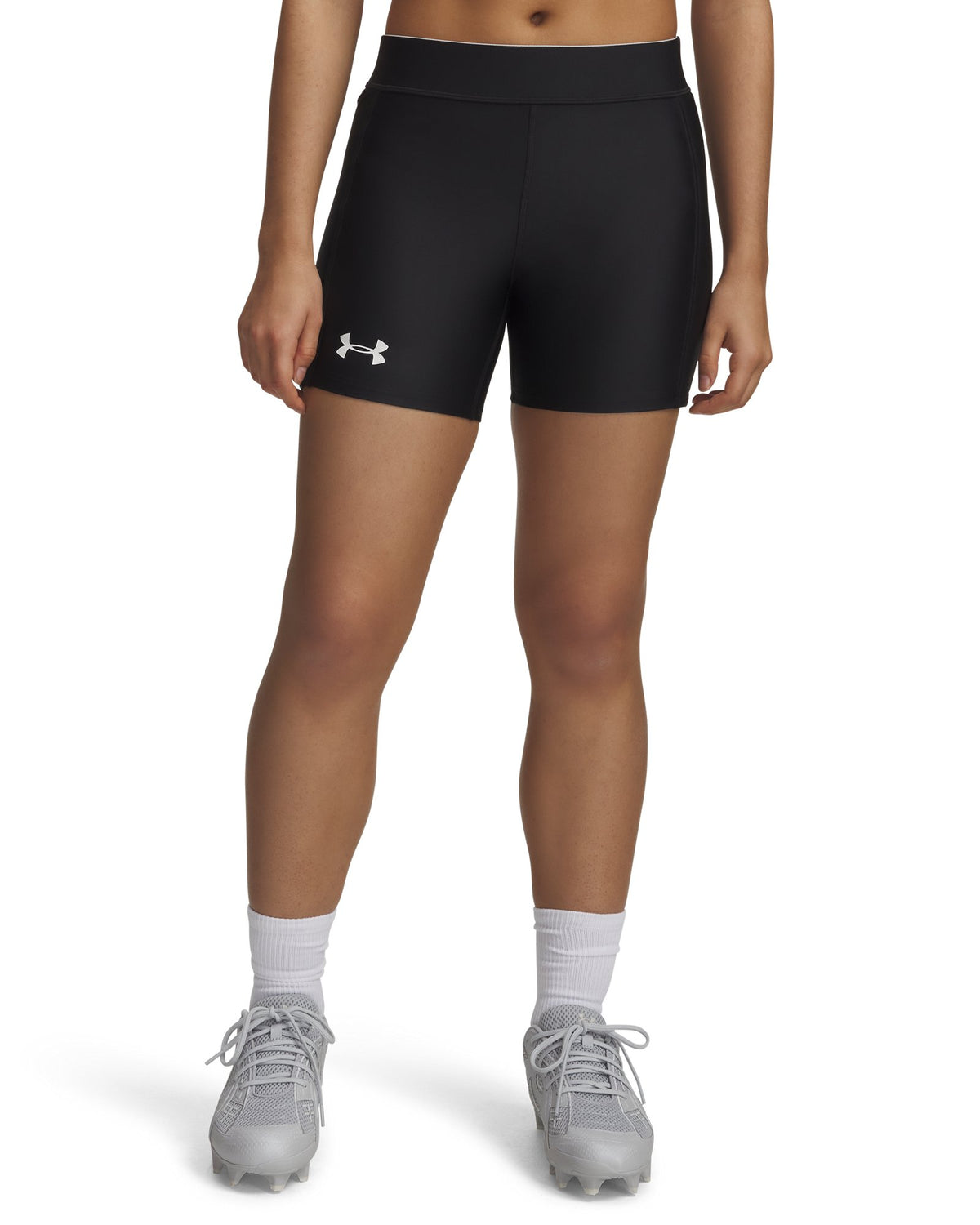 UA Utility Women's Slider Shorts - Black