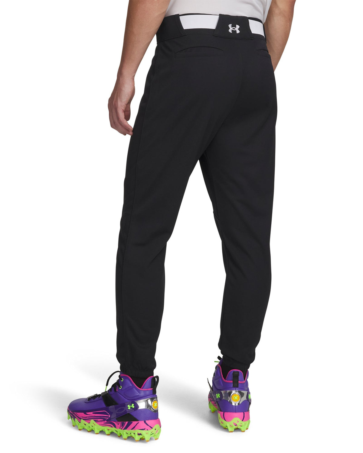 UA Utility Closed Men's Baseball Pants - Black