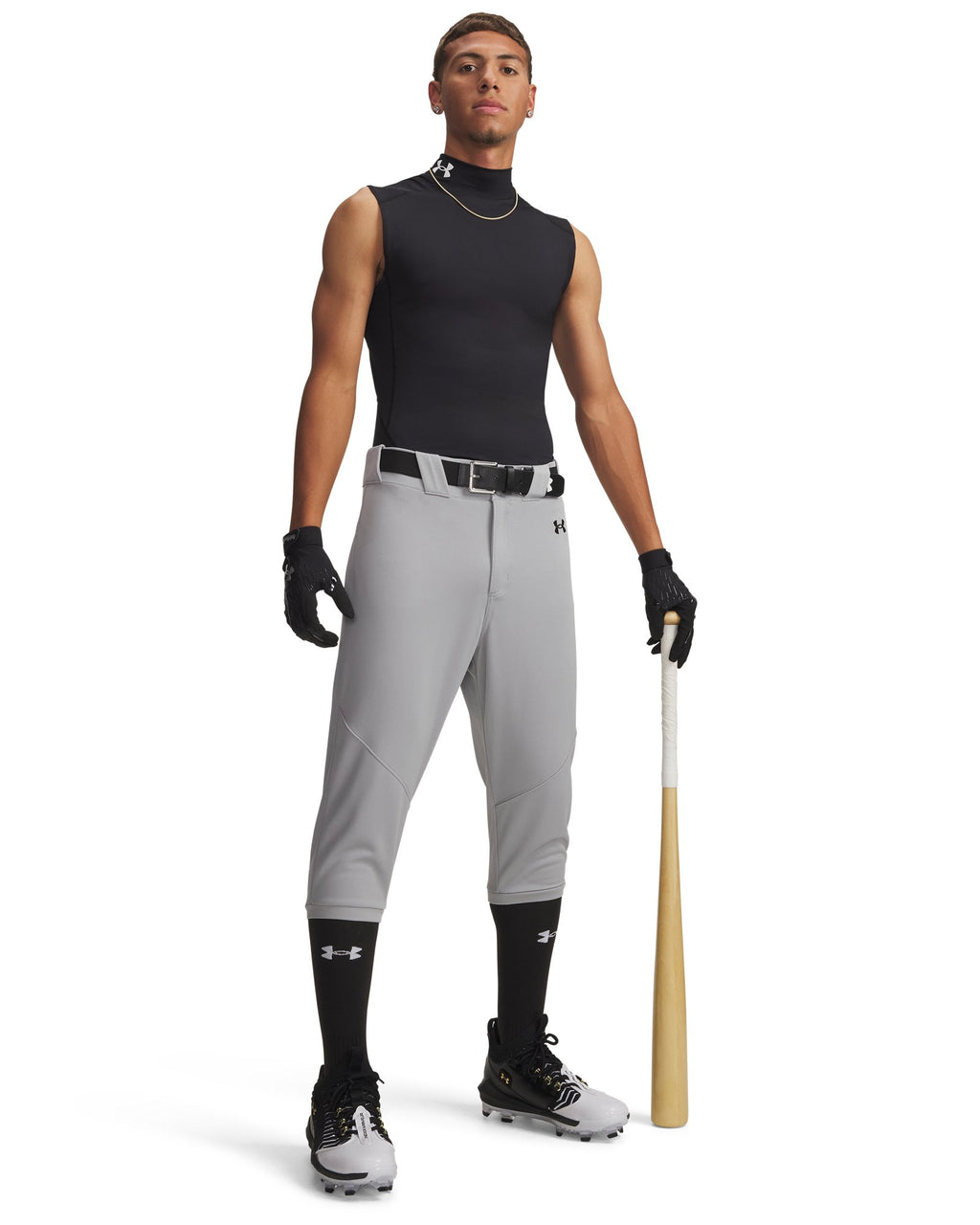 UA Utility Men's Baseball Knicker - Gray