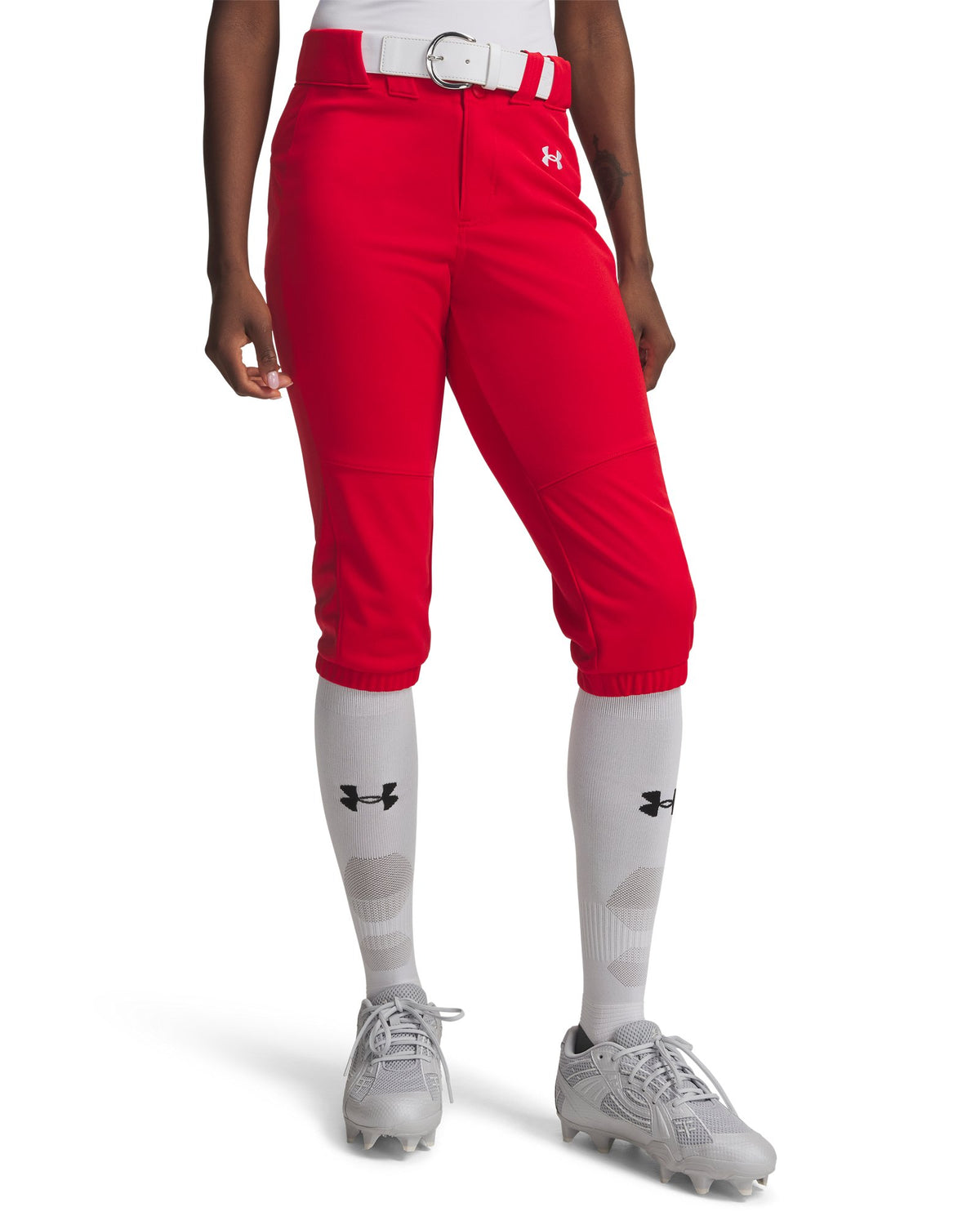 UA Utility Women's Softball Pants - Red