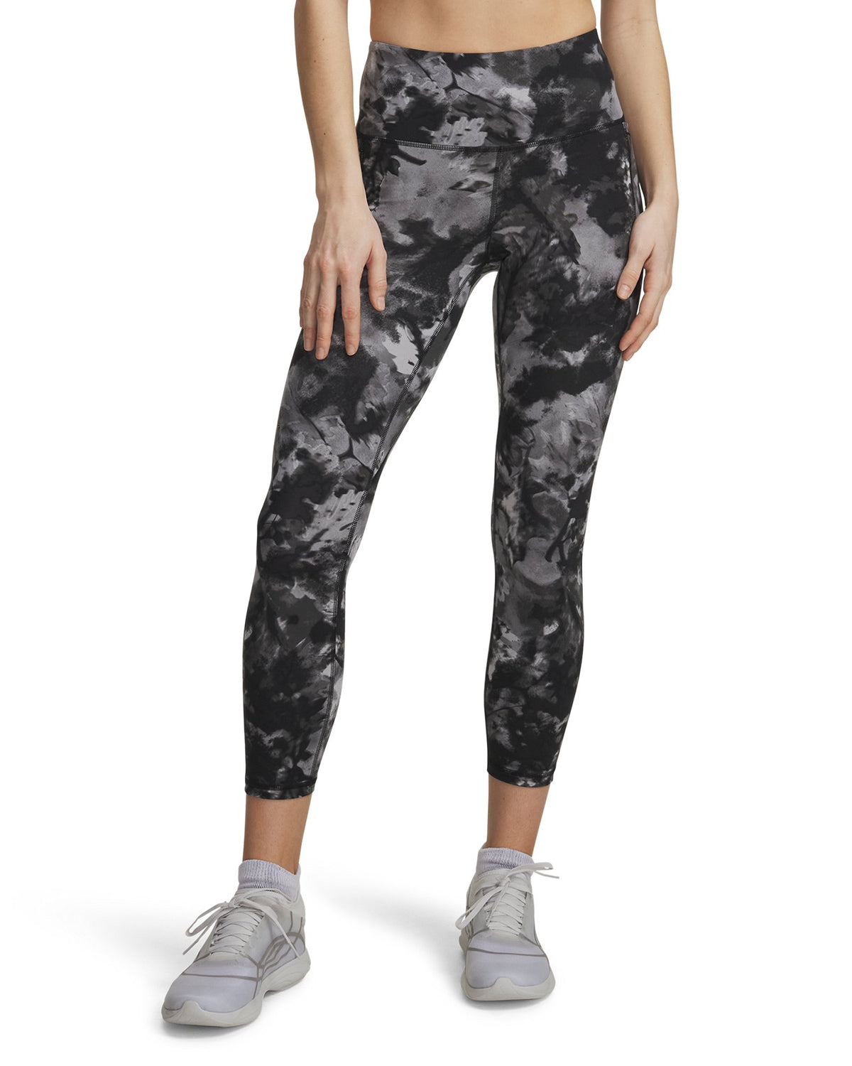 UA Movement Printed Women's Ankle Leggings - Purple