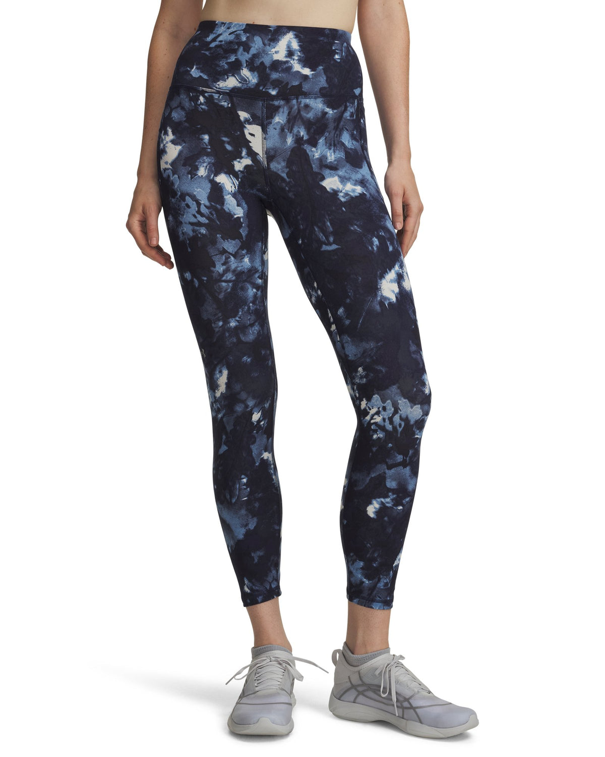 UA Movement Printed Women's Ankle Leggings - Blue