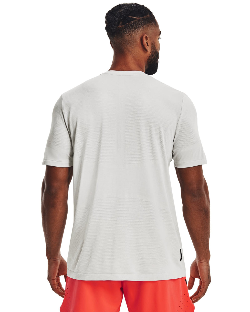 UA Vanish Elite Seamless Men's Short Sleeve - White
