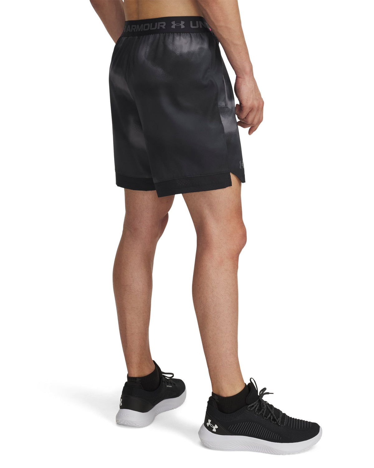 UA Vanish Woven Printed Men's 6" Shorts - Black