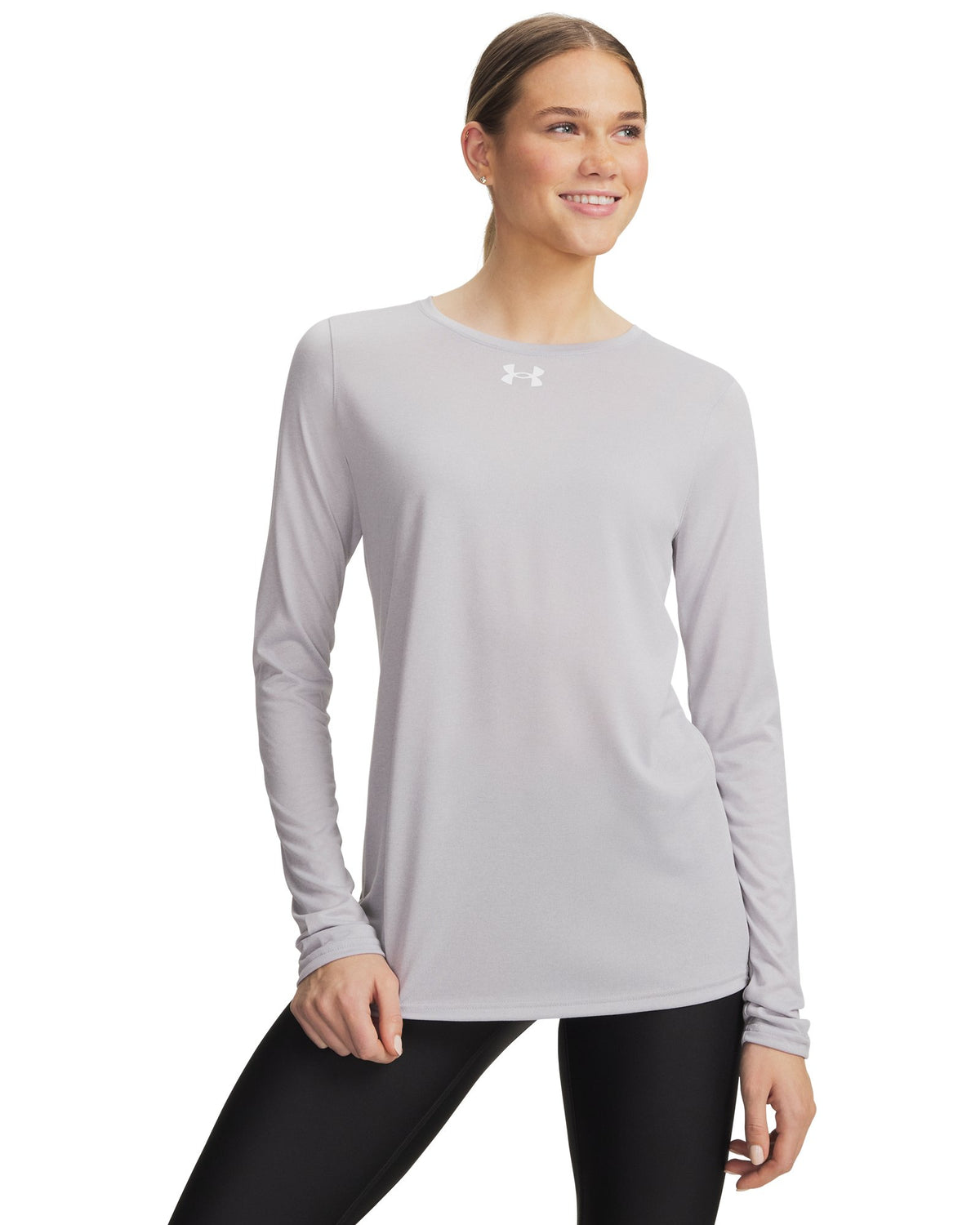 UA Tech™ Team Women's Long Sleeve - Gray