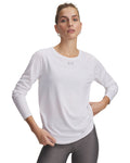 UA Tech™ Team Women's Long Sleeve - White