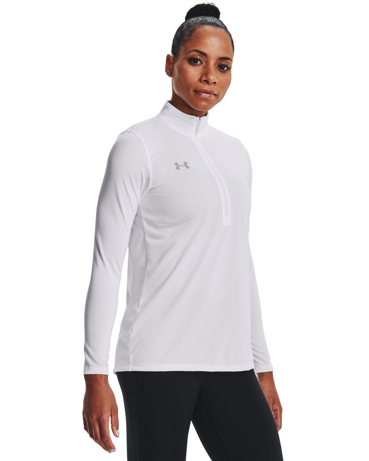 UA Tech™ Team Women's ½ Zip - White