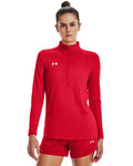 UA Tech™ Team Women's ½ Zip - Red