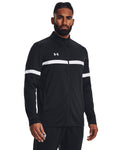 UA Knit Warm Up Team Men's Full-Zip - Black
