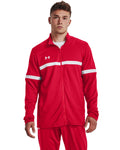 UA Knit Warm Up Team Men's Full-Zip - Red