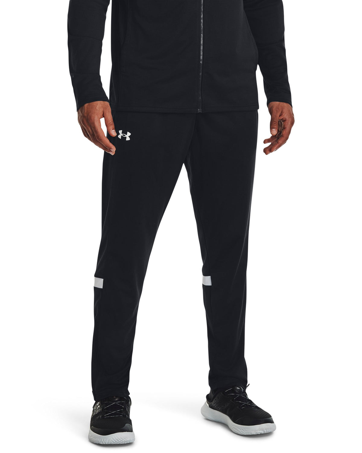 UA Knit Warm Up Team Men's Pants - Black