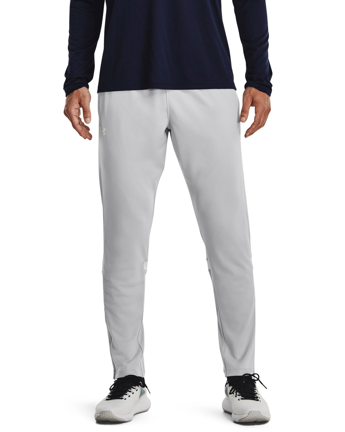 UA Knit Warm Up Team Men's Pants - Gray