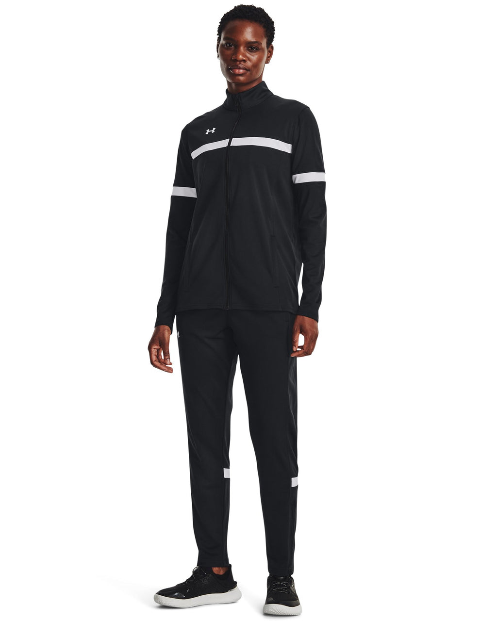 UA Knit Warm Up Team Women's Pants - Black