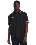 UA Team Tipped Men's Polo - Black