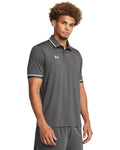 UA Team Tipped Men's Polo - Gray
