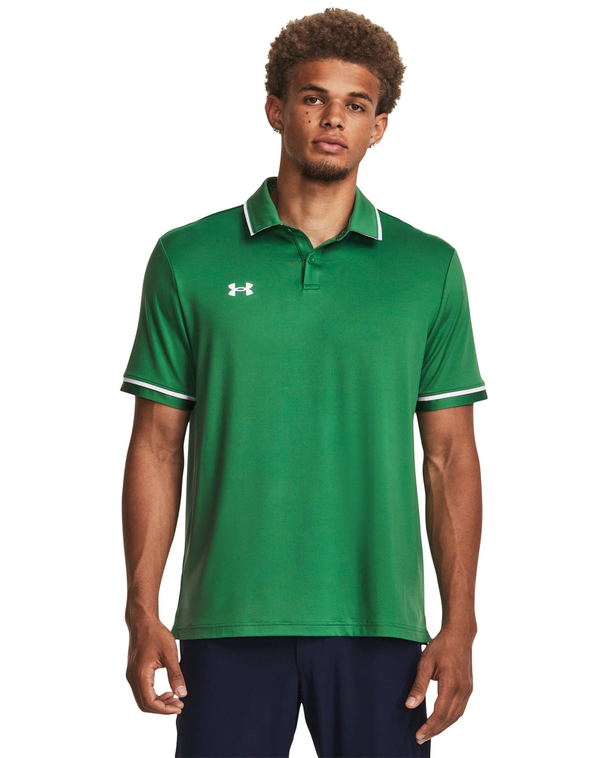 UA Team Tipped Men's Polo - Green