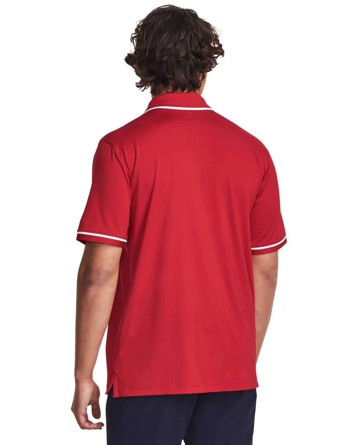 UA Team Tipped Men's Polo - Black
