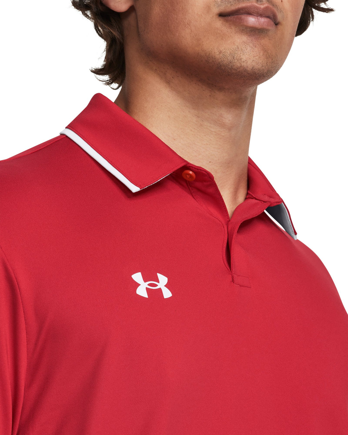 UA Team Tipped Men's Polo - Black