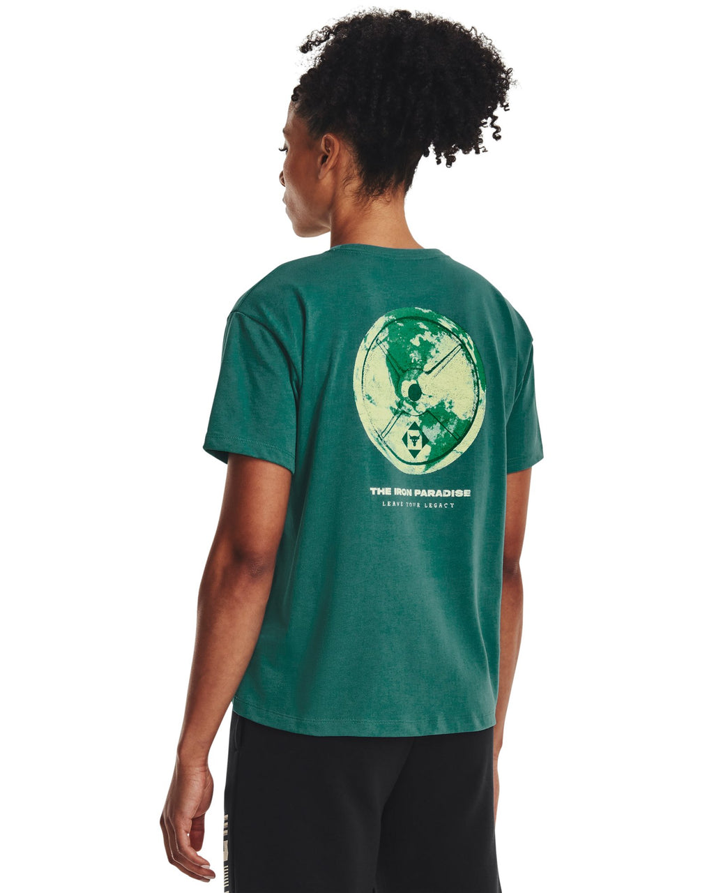 Project Rock Globe Women's Short Sleeve - Green