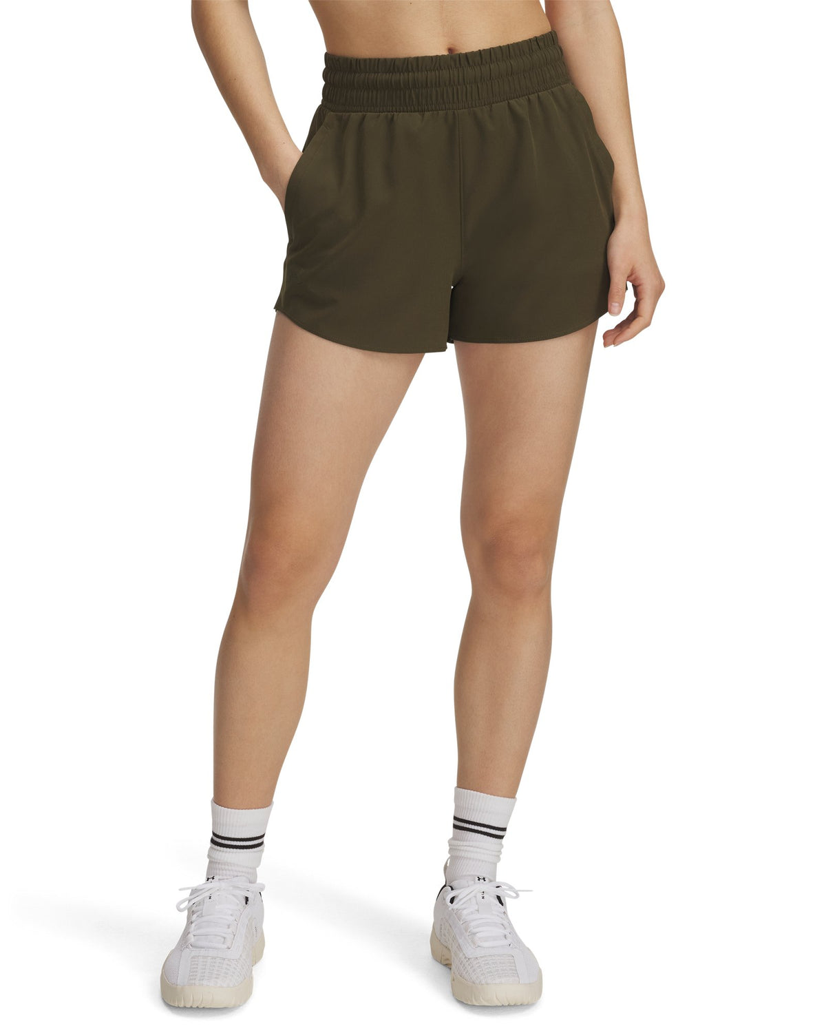 UA Vanish Women's 3" Shorts - White