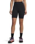 UA Motion Women's 8" Bike Shorts - Black
