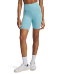 UA Motion Women's 8" Bike Shorts - Blue