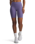 UA Motion Women's 8" Bike Shorts - Purple