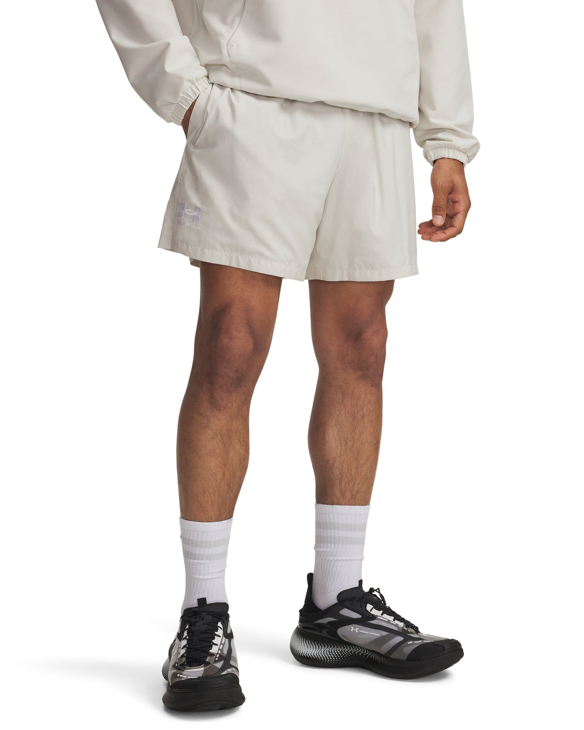 UA Icon Men's 5.5" Volley Shorts - White