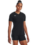 UA Powerhouse 2.0 Women's Volleyball Short Sleeve Jersey - Black